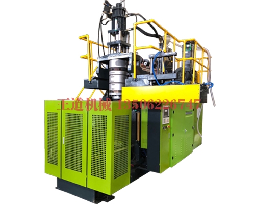 Automatic blow molding machine operation process