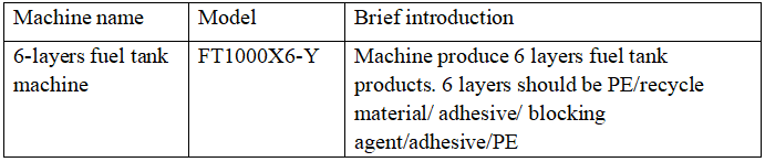  blow molding machine